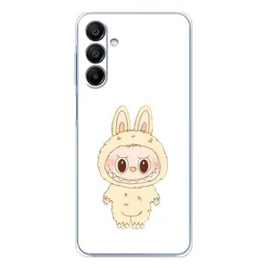 Чехол с принтом Лабубу для Samsung Galaxy A16 (Бежевый Лабубу)
