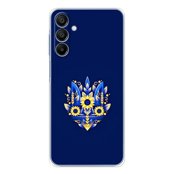 Чехол с рисунком «Цветущий Герб» для Samsung Galaxy A16
