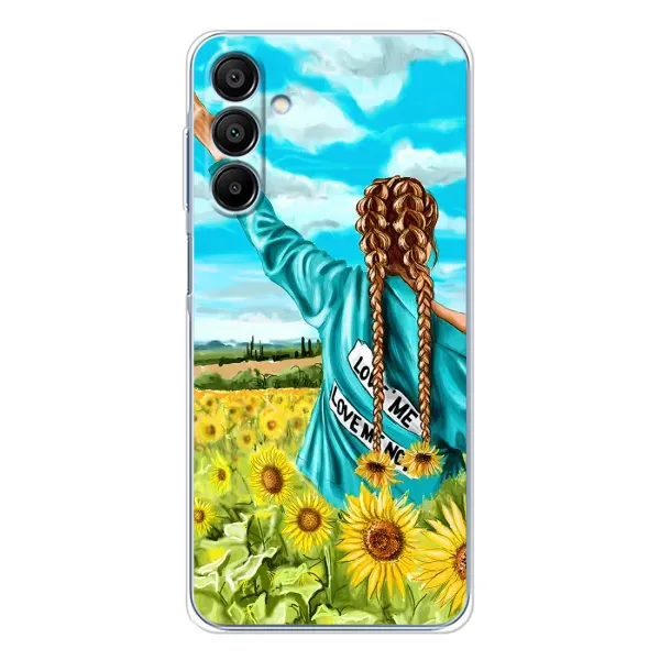 Чехол с рисунком «Девушка на поле» для Samsung Galaxy A16