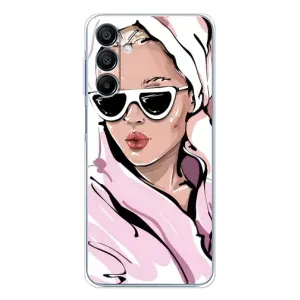 Чохол з картинкою Модні Дівчата Samsung Galaxy A16 (Дівчина в халаті)