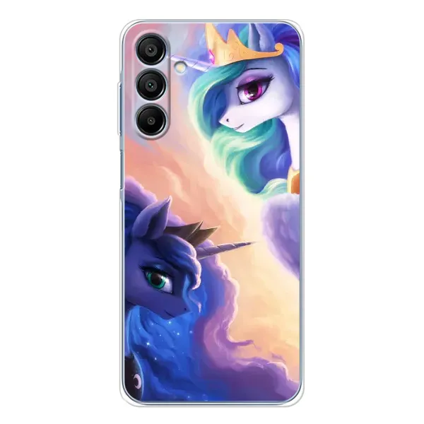 Чохол з малюнком «Єдиноріжки на хамарках» для Samsung Galaxy A16 Чохол з малюнком «Єдиноріжки на хамарках» для Samsung Galaxy A16