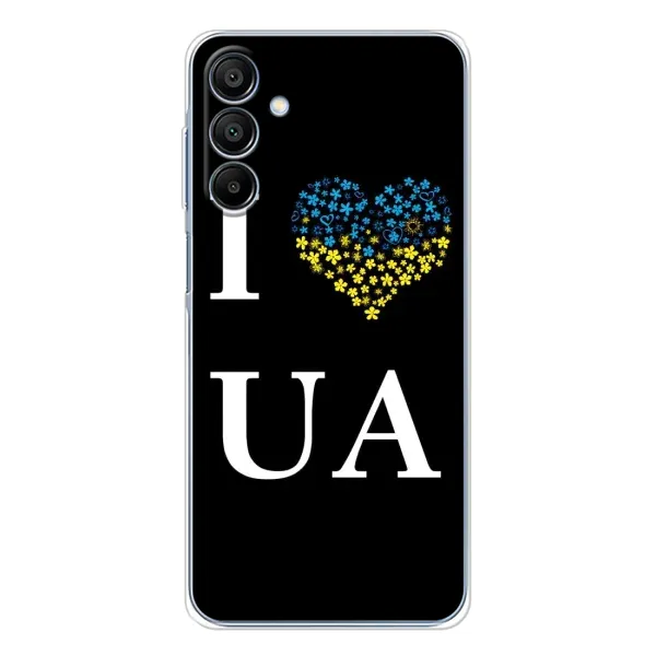 Чехол с рисунком «I Love UA» для Samsung Galaxy A16 Чехол с рисунком «I Love UA» для Samsung Galaxy A16