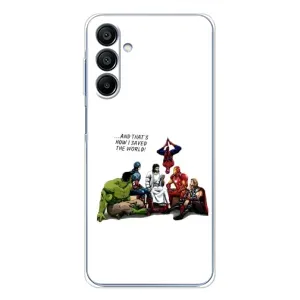 Чехлы для Samsung Galaxy A16 (Для Христиан) (Иисус супергерой)