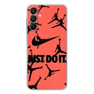 Силиконовый Чехол Nike Air Jordan на Галакси A16 (Just Do It)