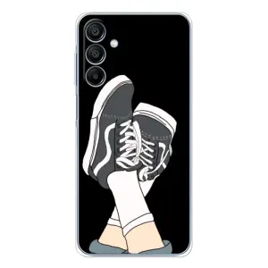 Чехол с Прикольным принтом на Samsung Galaxy A16 (Кеды)
