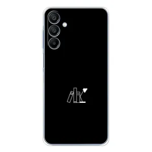 Чохол з картинками на чорному фоні для Samsung Galaxy A16 (Книжки)