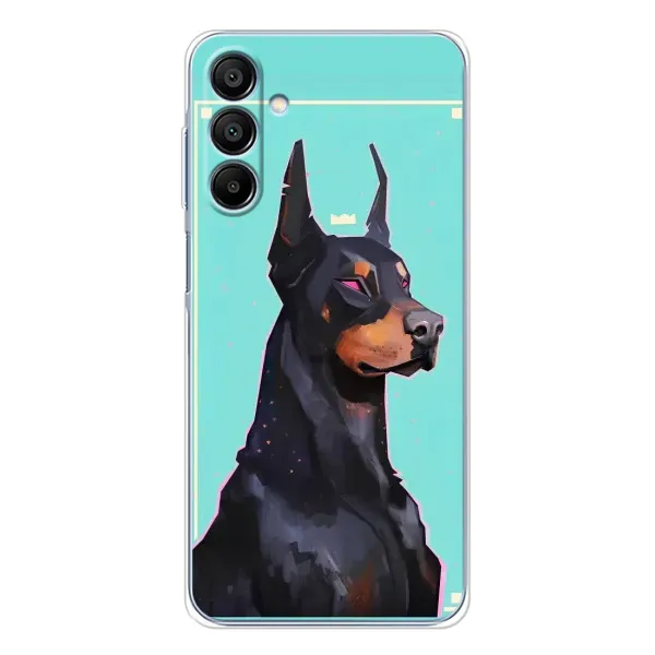 Чехол с рисунком «Король доберман» для Samsung Galaxy A16 Чехол с рисунком «Король доберман» для Samsung Galaxy A16