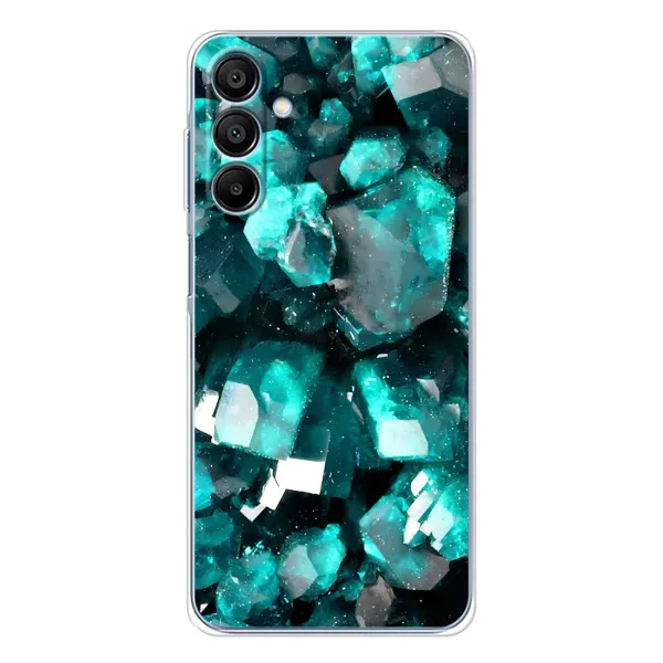 Чехол с рисунком «Кристалы» для Samsung Galaxy A16 Чехол с рисунком «Кристалы» для Samsung Galaxy A16