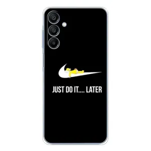 Силиконовый Чехол на Samsung Galaxy A16 с картинкой Nike (Later)