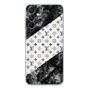 Чехол Стиль Louis Vuitton на Samsung Galaxy A16 (LV на белом)