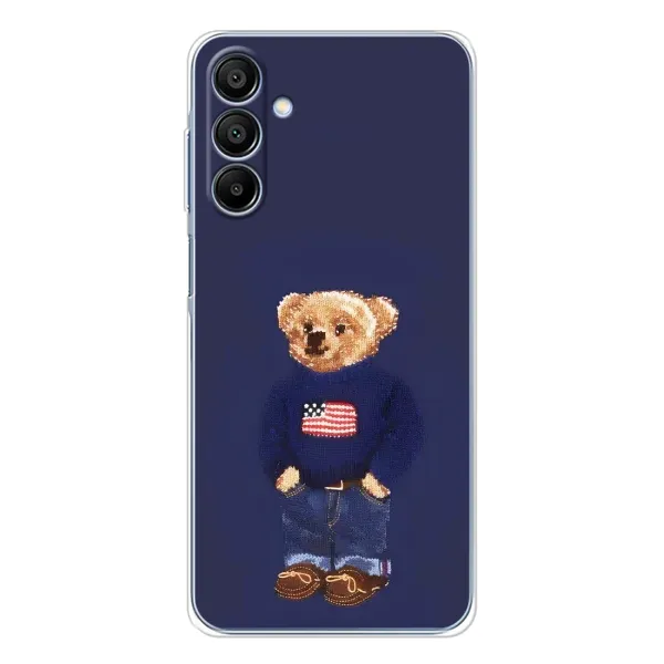 Чехол с рисунком «Мишка USA» для Samsung Galaxy A16