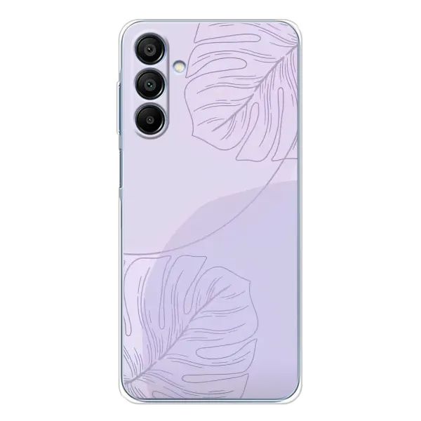 Чехол с рисунком «Монстера фиолетовая» для Samsung Galaxy A16 Чехол с рисунком «Монстера фиолетовая» для Samsung Galaxy A16
