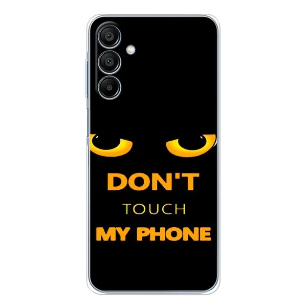Чехол с рисунком «Не трогай мой телефон» для Samsung Galaxy A16 Чехол с рисунком «Не трогай мой телефон» для Samsung Galaxy A16
