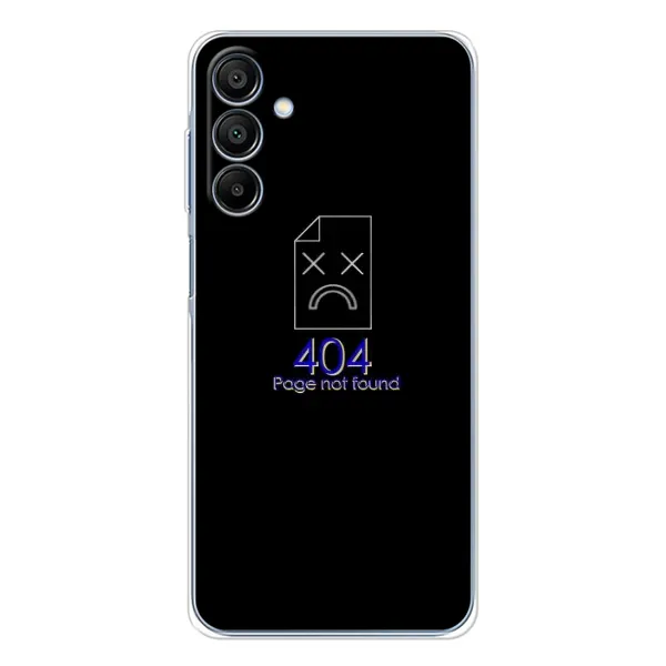 Чохол з малюнком «Помилка 404» для Samsung Galaxy A16 Чохол з малюнком «Помилка 404» для Samsung Galaxy A16