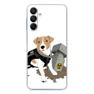 Чехол с принтом Собаки Патрон для Samsung Galaxy A16 (Пёс Патрон с ракетой)