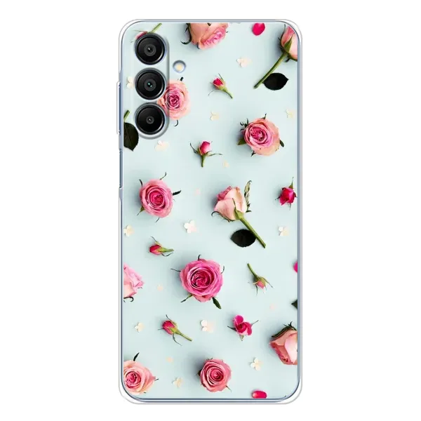 Чехол с рисунком «Разные цветы» для Samsung Galaxy A16 Чехол с рисунком «Разные цветы» для Samsung Galaxy A16