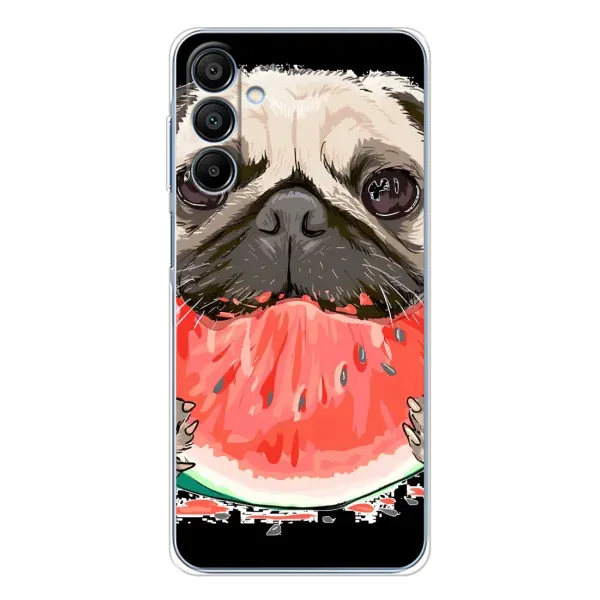 Чехол с рисунком «Смешной Мопс» для Samsung Galaxy A16 Чехол с рисунком «Смешной Мопс» для Samsung Galaxy A16