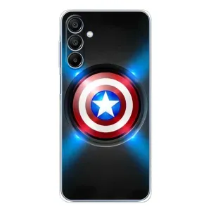 Чохол с Щітом Капітана Америки на Samsung Galaxy A16 (Яскраий Щит Капітана)