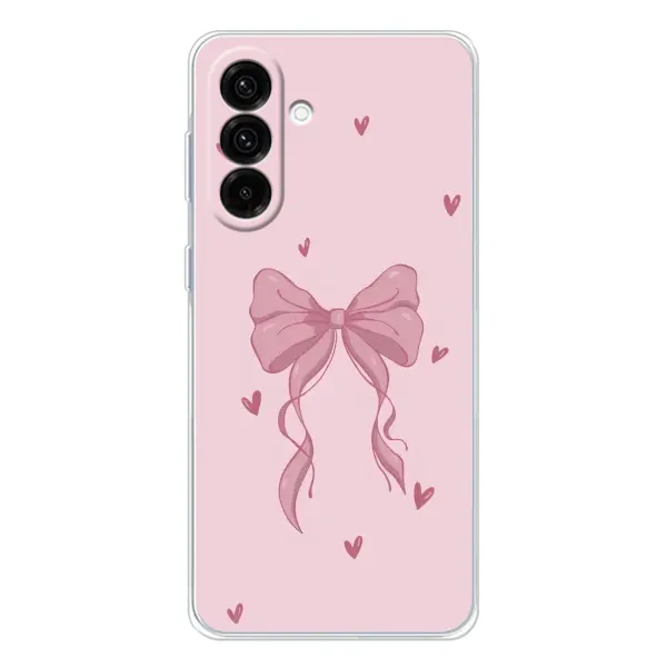 Чехол с рисунком «Бант на розовом» для Samsung Galaxy A17 Чехол с рисунком «Бант на розовом» для Samsung Galaxy A17