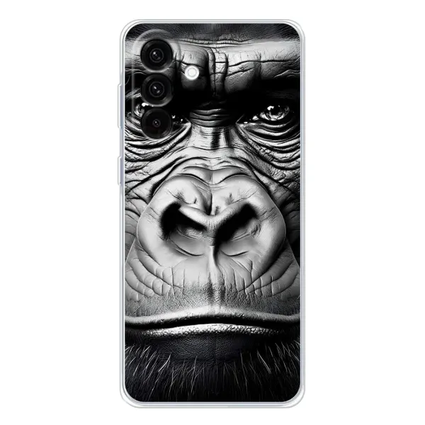 Чехол с рисунком «Черная обезьяна» для Samsung Galaxy A17