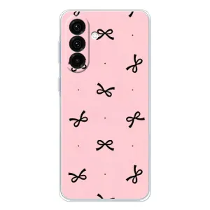 Чохол банти для Samsung Galaxy A17 (Чорні бантики)