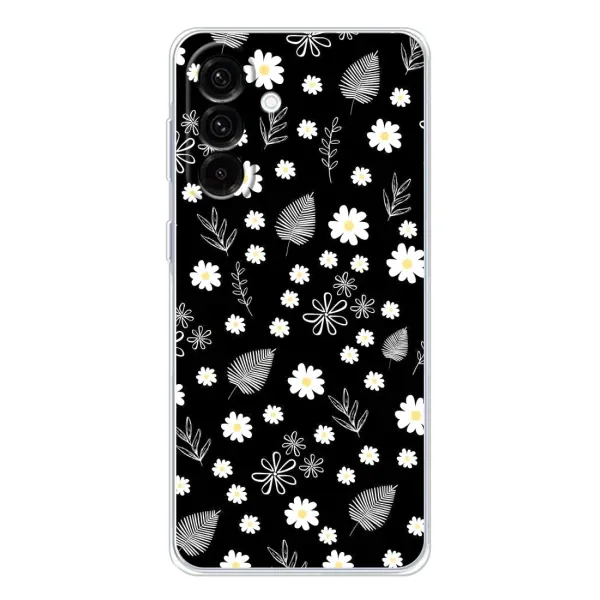 Чехол с рисунком «цветение на чорном» для Samsung Galaxy A17 Чехол с рисунком «цветение на чорном» для Samsung Galaxy A17