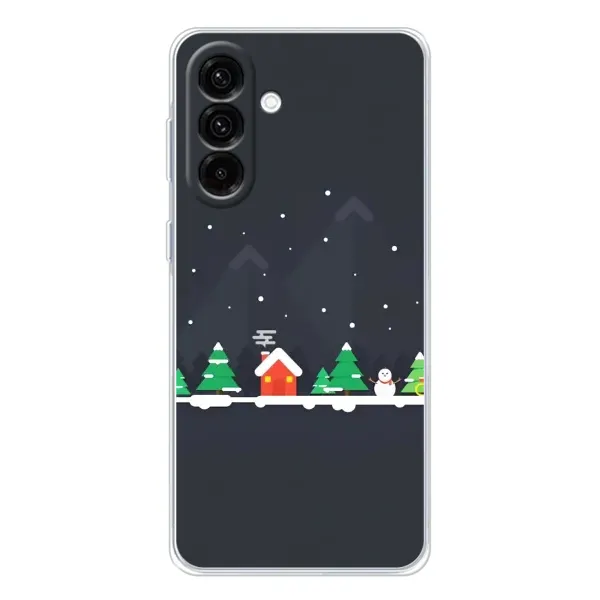 Чехол с рисунком «Город зимний» для Samsung Galaxy A17 Чехол с рисунком «Город зимний» для Samsung Galaxy A17
