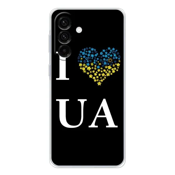 Чехол с рисунком «I Love UA» для Samsung Galaxy A17 Чехол с рисунком «I Love UA» для Samsung Galaxy A17