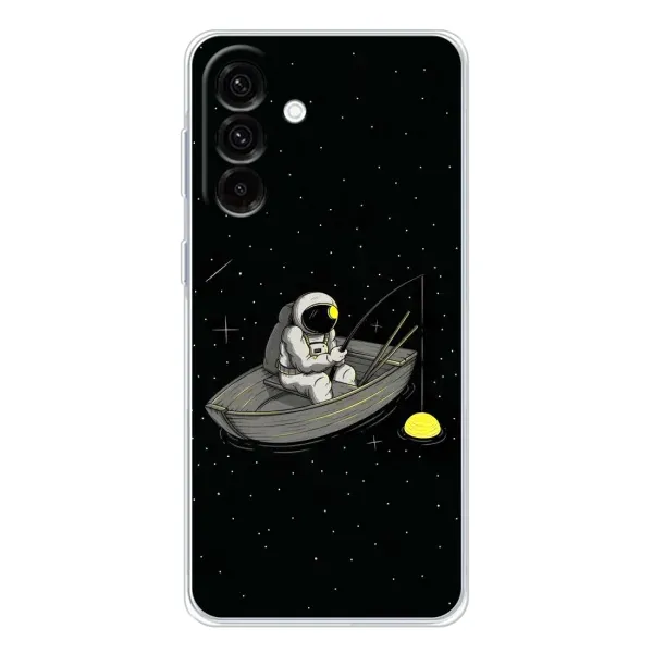 Чехол с рисунком «Космонавт на рыбалке» для Samsung Galaxy A17 Чехол с рисунком «Космонавт на рыбалке» для Samsung Galaxy A17