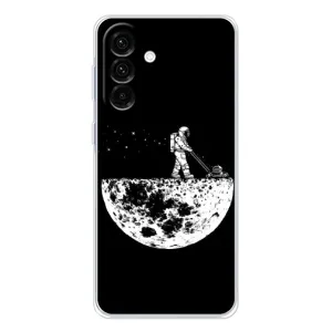 Силіконовый Чохол з принтом "Космонавти" на Samsung Galaxy A17 (Космонавт)