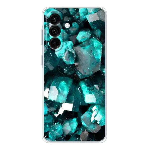 Чехол с рисунком «Кристалы» для Samsung Galaxy A17