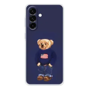 Чехлы Мишка Тедди для Галакси А17 (Мишка USA)