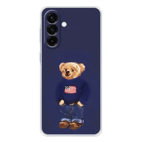 Чехол с рисунком «Мишка USA» для Samsung Galaxy A17
