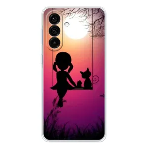 Дівчачий Чохол для Samsung Galaxy A17 (На гойдалці)