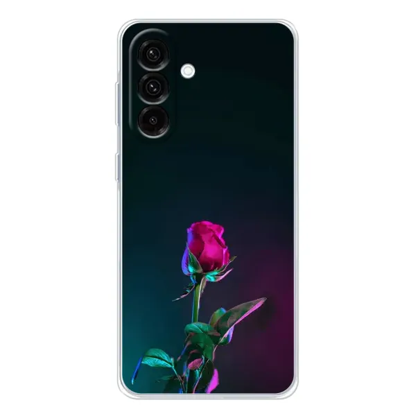 Чехол с рисунком «Ночная роза» для Samsung Galaxy A17 Чехол с рисунком «Ночная роза» для Samsung Galaxy A17