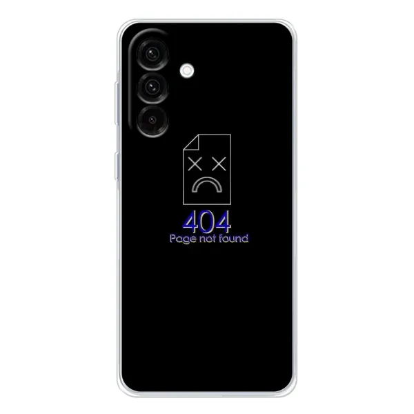 Чехол с рисунком «Ошибка 404» для Samsung Galaxy A17 Чехол с рисунком «Ошибка 404» для Samsung Galaxy A17