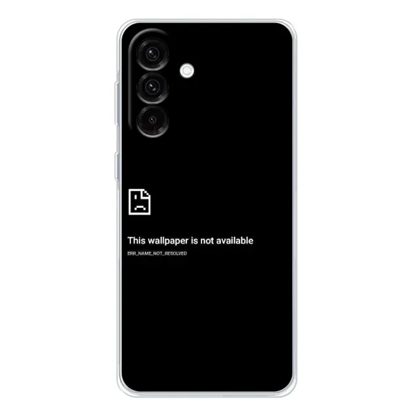 Чехол с рисунком «Ошибка» для Samsung Galaxy A17 Чехол с рисунком «Ошибка» для Samsung Galaxy A17