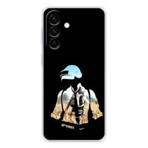 Чохол з картинкою "Герой Pubg" на Samsung Galaxy A17 (Пубг мен)