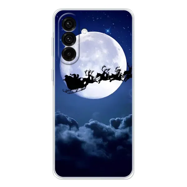 Чехол с рисунком «Санта - луна» для Samsung Galaxy A17 Чехол с рисунком «Санта - луна» для Samsung Galaxy A17