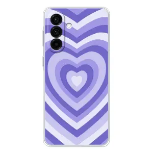 Чехлы с тематикой "Маленькие Сердечки" на Samsung Galaxy A17 (Сердце фиолет)
