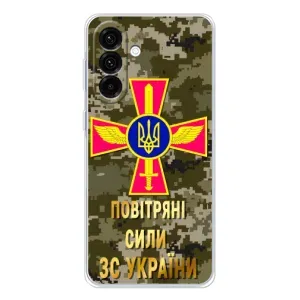 Чехлы на военную тематику для Samsung Galaxy A17 (ВС ЗСУ)