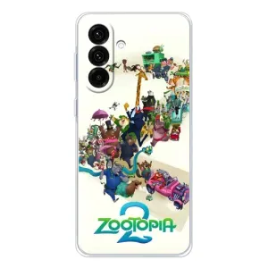Силиконовый чехол с принтом Зоотрополіс для Samsung Galaxy A17 (Зоотрополис логотип)