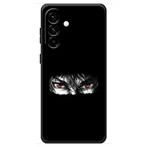 Силиконовые чехлы с глазами Anime для Самсунг Галакси А18 4Г (Аниме глаза)