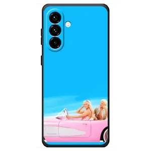 Силиконовый Чехол Барби Фильм на Samsung Galaxy A18 4G (Барби и Кен)