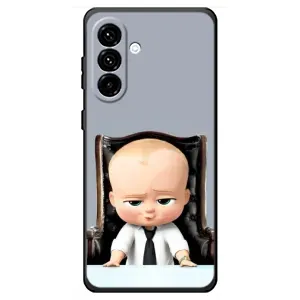 Мультяшный принт на Чехол для Самсунг Галакси А18 4Г (BOSS)
