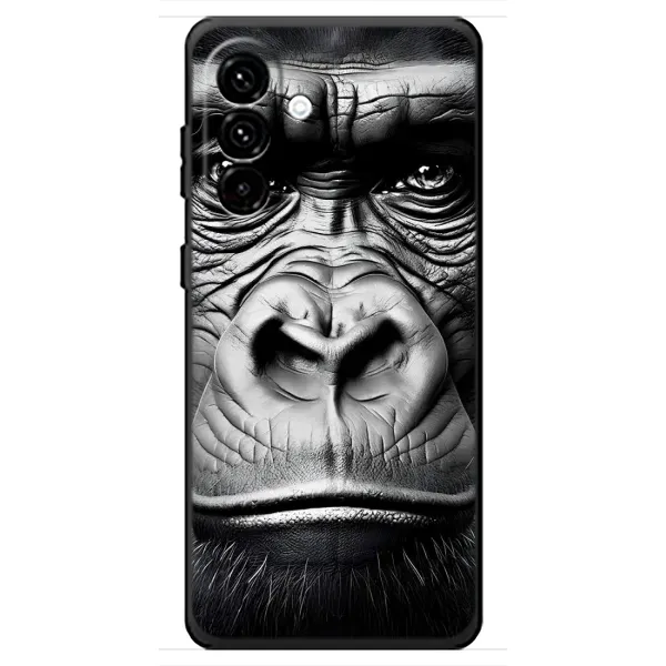 Чехол с рисунком «Черная обезьяна» для Samsung Galaxy A18 4G Чехол с рисунком «Черная обезьяна» для Samsung Galaxy A18 4G