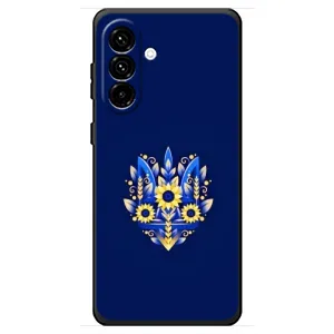 Чехол Укр Символика для Samsung Galaxy A18 4G (Цветущий Герб)