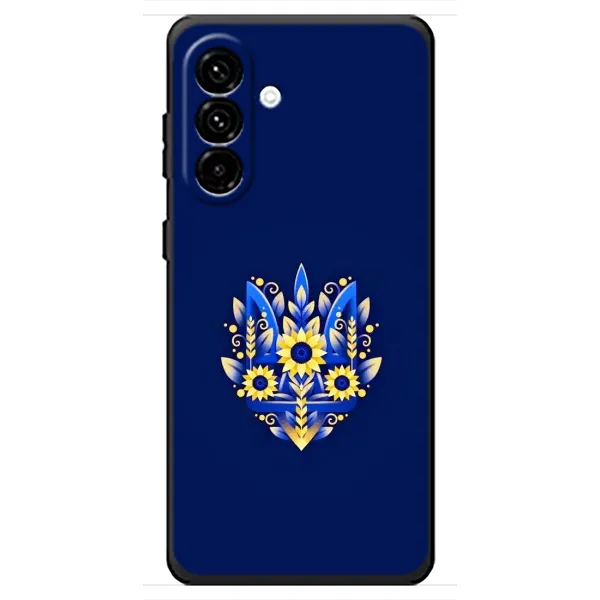 Чехол с рисунком «Цветущий Герб» для Samsung Galaxy A18 4G