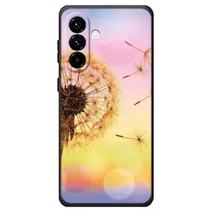 Силиконовый Чехол с одуванчиками на Samsung Galaxy A18 4G (Цветок-одуванчик)