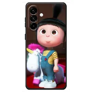 Мультяшный принт на Чехол для Самсунг Галакси А18 4Г (Девочка Агнес)